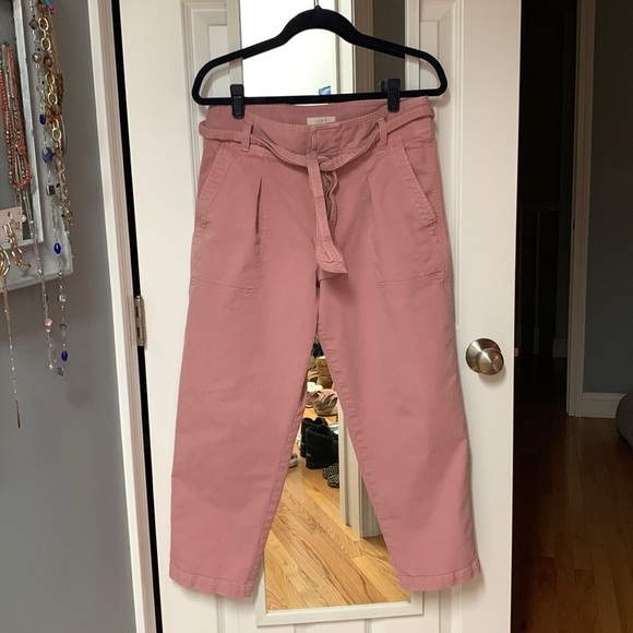 Pleated Perfection High Rise Chinos - Picture 1 of 7